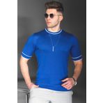 Madmext 5080 Saks Erkek T-shirt