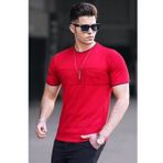 Madmext 5089 Kırmızı Erkek T-shirt