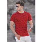 Madmext 5119 Kırmızı Erkek T-shirt