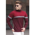 Madmext 5149 Bordo Erkek Kazak