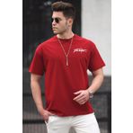 Madmext 5217 Bordo Erkek T-shirt