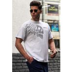 Madmext 5251 Beyaz Erkek T-shirt