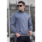 Madmext 5300 Füme Erkek Sweatshirt