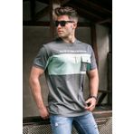 Madmext 5356 Baskılı Füme T-shirt