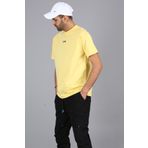 Madmext 5365 Erkek Sarı Sırt Detaylı T-shirt