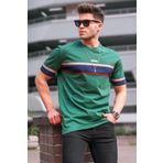 Madmext 5372 Erkek Yeşil T-shirt