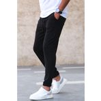 Madmext 5424 Siyah Basic Erkek Eşofman
