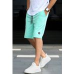 Madmext 5446 Erkek Mint Yeşili Basic Şort