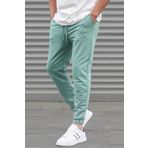 Madmext 5494 Mint Yeşili Basic Paçası Lastikli Erkek Eşofman