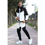 Madmext 5697 Siyah Erkek Eşofman Takımı