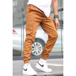 Madmext 5740 Slim Fit Camel Erkek Jogger Pantolon