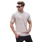 Madmext 6067 Taş Rengi Erkek T-shirt
