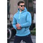 Madmext 6143 Mavi Erkek Sweatshirt