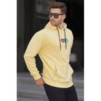 Madmext 6145 Sarı Erkek Sweatshirt