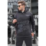 Madmext 6148 Siyah Erkek Sweatshirt