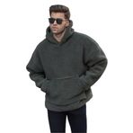 Madmext 6160 Haki Erkek Sweatshirt