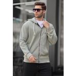Madmext 6161 Mint Yeşili Erkek Sweatshirt