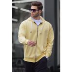 Madmext 6161 Sarı Erkek Sweatshirt