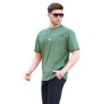 Madmext 6196 Haki Oversize Erkek T-shirt