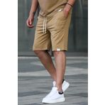Madmext 6501 Kapuçino Basic Erkek Şort
