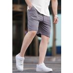 Madmext 6528 Füme Erkek Basic Şort