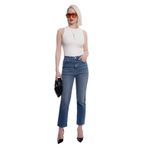 Madmext Açık Mavi Slim Fit Kadın Mom Jean Mg1738,Açık Mavi 40