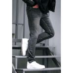 Madmext Antrasit Slim Fit Erkek Jean 6862 - 38