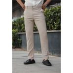Madmext Bej Basic Erkek Pantolon E6576