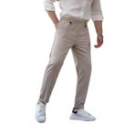 Madmext Bej Regular Fit Erkek Pantolon E6574,Bej L