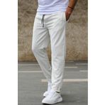 Madmext Beyaz Basic Erkek Pantolon 4242