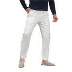 Madmext Beyaz Relaxed Erkek Pantolon 6510,Beyaz 2XL