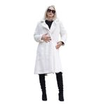 Madmext Beyaz Yumuşak Dokulu Peluş Kaban Mg1971,Beyaz S