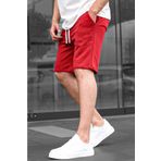 Madmext Bordo Basic Erkek Şort 6505