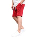 Madmext Bordo Basic Erkek Şort 6505,Bordo M