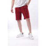 Madmext Bordo Cepli Erkek Şort E6559