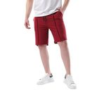 Madmext Bordo Cepli Erkek Şort E6559,Bordo 2XL
