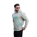 Madmext Çağla Yeşili Kapüşonlu Baskılı Cep Detaylı Erkek Sweatshirt E7065,Çağla Yeşili 2XL