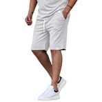 Madmext Ekru Basic Erkek Şort 6501,Ekru 2XL