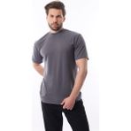 Madmext Füme Bisiklet Yaka Basic Erkek T-Shirt E7113 - XL