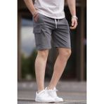 Madmext Füme Erkek Kargo Cep Şort 6534