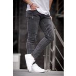 Madmext Füme Slim fit Erkek Jean 6867