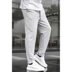 Madmext Gri Basic Waffle Kumaş Erkek Pantolon 6509,Gri XL