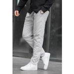 Madmext Gri Düz Paça Erkek Pantolon 6531