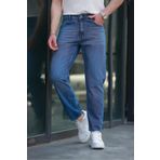 Madmext Lacivert Erkek Jean Pantolon E7419