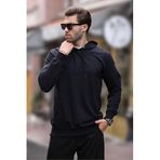 Madmext Lacivert Kapüşonlu Erkek Sweatshirt 7069,Lacivert S