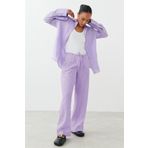 Madmext Lila Elastik Belli Bol Kesim Pantolon MG2020