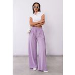 Madmext Lila Geniş Paça Kadın Pantolon MG1982