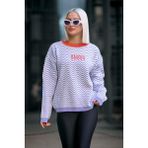 Madmext MG1251 Lila Kadın Kazak