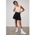 Madmext MG1456 Kadın Siyah Basic Kısa Tenis Etek