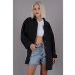 Madmext MG1562 Camel Oversize Gömlek Ceket